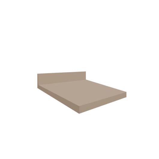 Módulo Tampo Para Balcão 30cm x 56cm x 25mm 100% MDF Cozinha Modulada Robel Fendi Matte