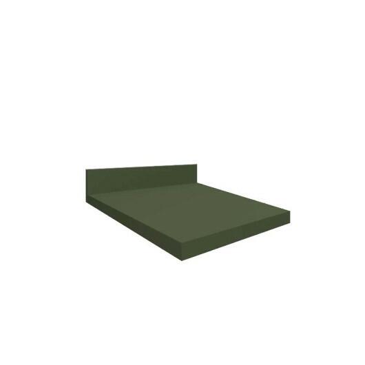 Módulo Tampo Para Balcão 30cm x 56cm x 25mm 100% MDF Cozinha Modulada Robel Salvia Matte