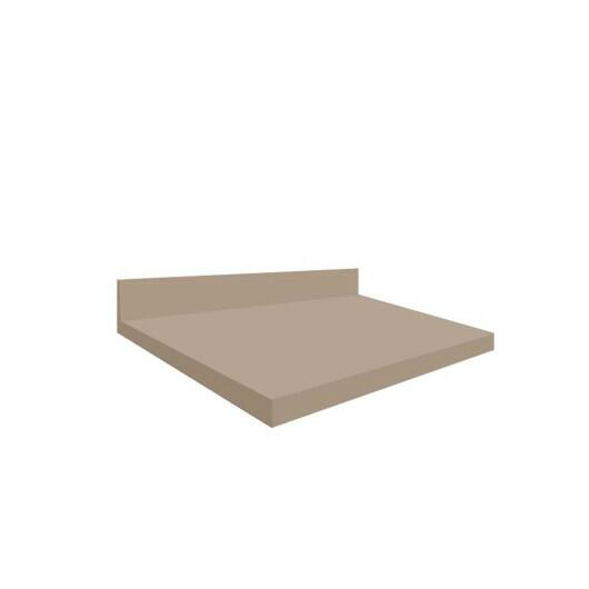 Módulo Tampo Para Balcão 40cm x 56cm x 25mm 100% MDF Cozinha Modulada Robel Fendi Matte