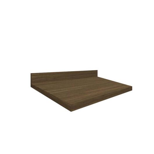 Módulo Tampo Para Balcão 50cm x 56cm x 25mm 100% MDF Cozinha Modulada Robel Amendoeira BP