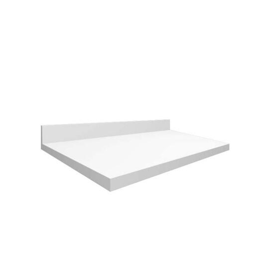Módulo Tampo Para Balcão 60cm x 56cm x 25mm 100% MDF Cozinha Modulada Robel Branco Matte