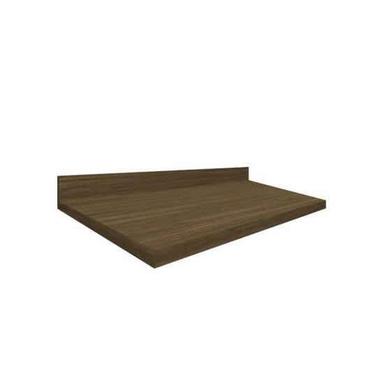 Módulo Tampo Para Balcão 70cm x 56cm x 25mm 100% MDF Cozinha Modulada Robel Amendoeira BP