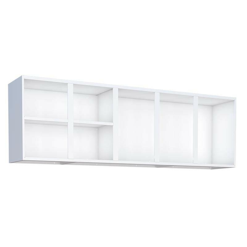 Armário Aéreo de Cozinha Aço 5 Portas Vênus 180 Cozimax Branco