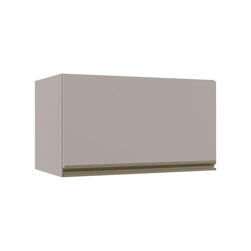 Módulo Armário Aéreo 60cm Porta Basculante 100% MDF Cozinha Modulada Gold Robel Fendi/Fendi