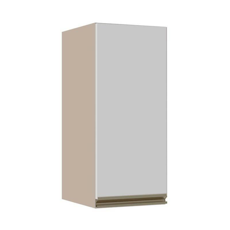Módulo Armário Aéreo 68x30x34 1 Porta 100% MDF Cozinha Modulada Gold J Robel Fendi/Branco Matte Módulo Armário Aéreo 68x30x34 1 Porta 100% MDF Cozinha Modulada Gold J Robel Fendi/Branco Matte