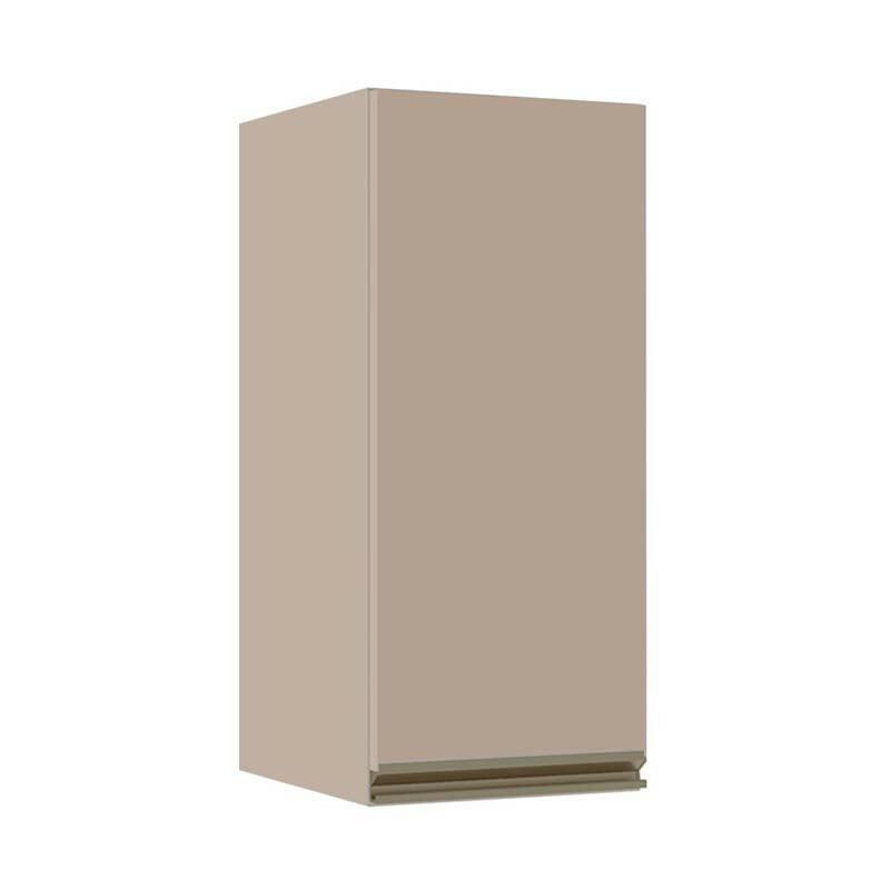 Módulo Armário Aéreo 68x30x34 1 Porta 100% MDF Cozinha Modulada Gold J Robel Fendi/Fendi Matte Módulo Armário Aéreo 68x30x34 1 Porta 100% MDF Cozinha Modulada Gold J Robel Fendi/Fendi Matte