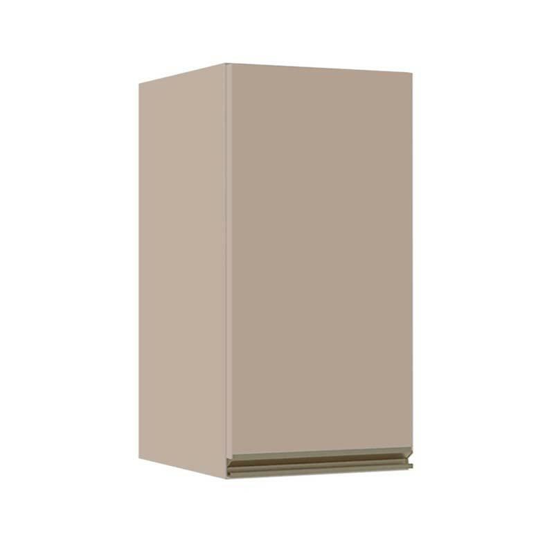 Módulo Armário Aéreo 68x35x34 1 Porta 100% MDF Cozinha Modulada Gold J Robel Fendi/Fendi Matte Módulo Armário Aéreo 68x35x34 1 Porta 100% MDF Cozinha Modulada Gold J Robel Fendi/Fendi Matte
