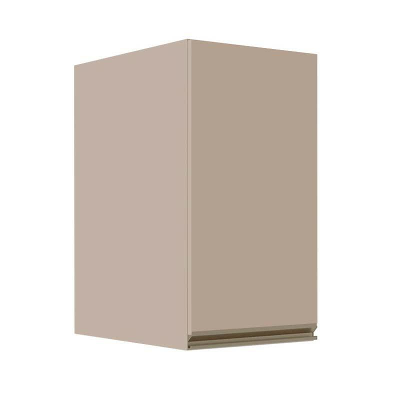 Módulo Armário Aéreo 68x35x56cm 1 Porta 100% MDF Cozinha Modulada Gold J Robel Fendi/Fendi Matte