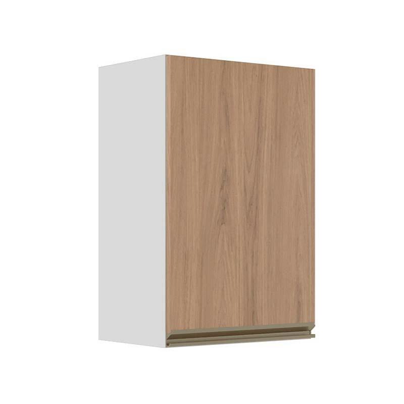 Módulo Armário Aéreo 68x40x34cm 1 Porta 100% MDF Cozinha Modulada Gold J Robel Branco/Hanover Módulo Armário Aéreo 68x40x34cm 1 Porta 100% MDF Cozinha Modulada Gold J Robel Branco/Hanover