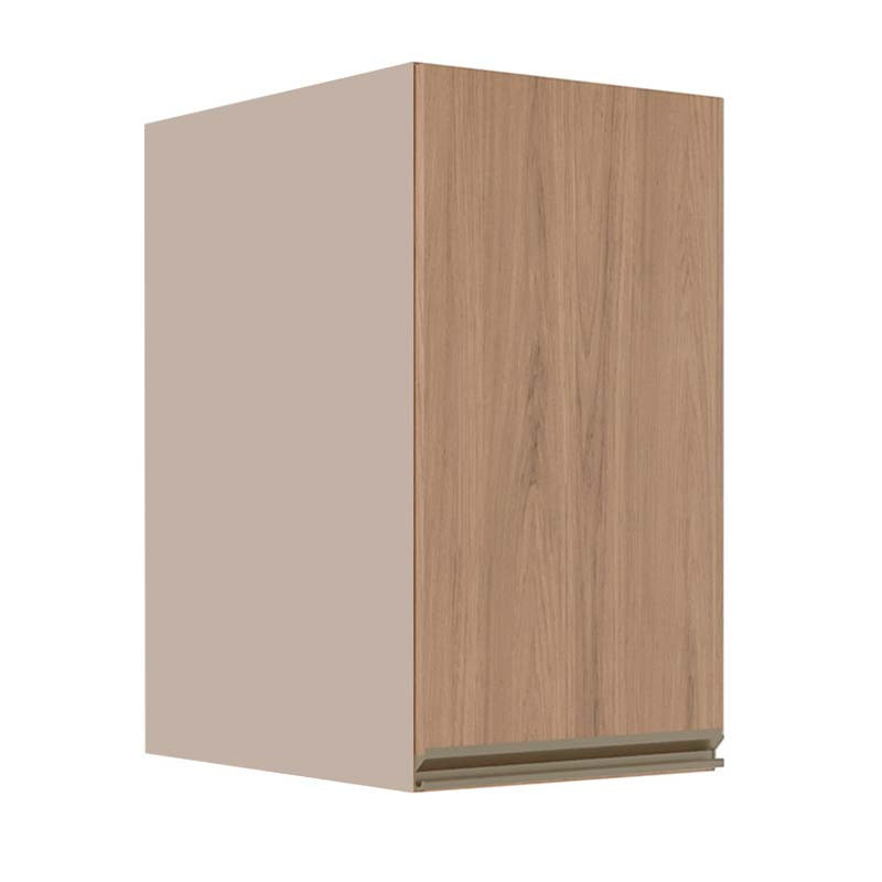 Módulo Armário Aéreo 68x40x56cm 1 Porta 100% MDF Cozinha Modulada Gold J Robel Fendi/Hanover