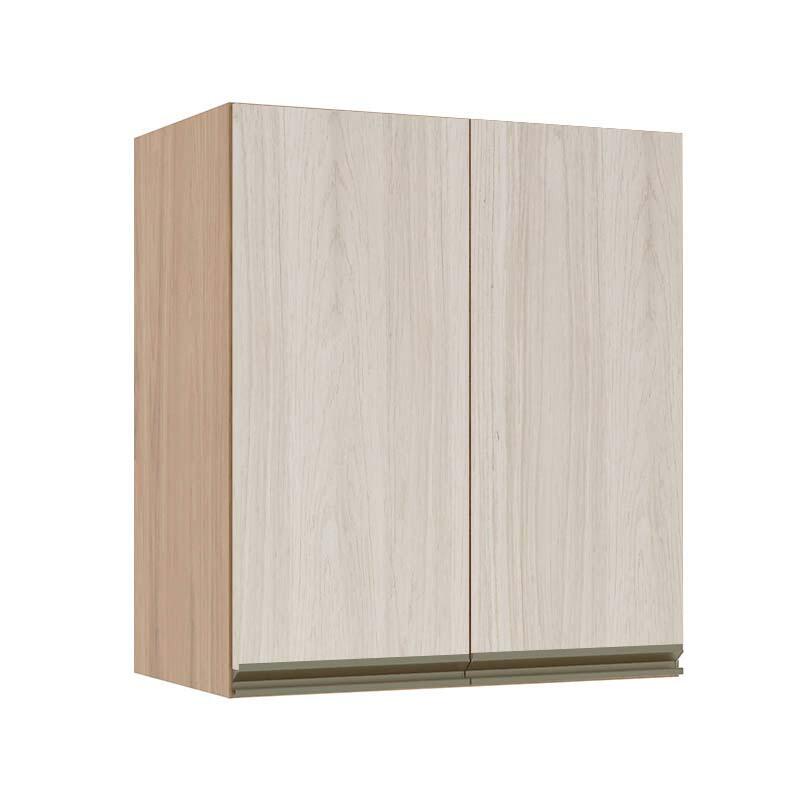 Módulo Armário Aéreo 68x60x34cm 2 Portas 100% MDF Cozinha Modulada Gold J Robel Hanover/Aspen Módulo Armário Aéreo 68x60x34cm 2 Portas 100% MDF Cozinha Modulada Gold J Robel Hanover/Aspen