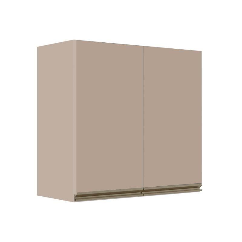 Módulo Armário Aéreo 68x70x34cm 2 Portas 100% MDF Cozinha Modulada Gold J Robel Fendi/Fendi Matte Módulo Armário Aéreo 68x70x34cm 2 Portas 100% MDF Cozinha Modulada Gold J Robel Fendi/Fendi Matte