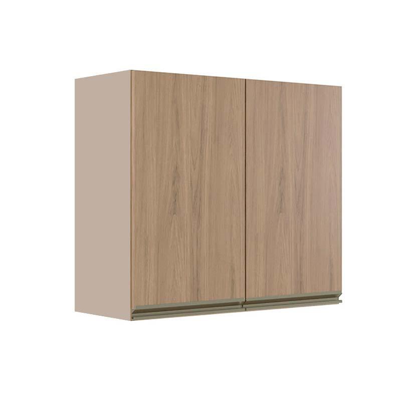 Módulo Armário Aéreo 68x80x34cm 2 Portas 100% MDF Cozinha Modulada Gold J Robel Fendi/Hanover Módulo Armário Aéreo 68x80x34cm 2 Portas 100% MDF Cozinha Modulada Gold J Robel Fendi/Hanover