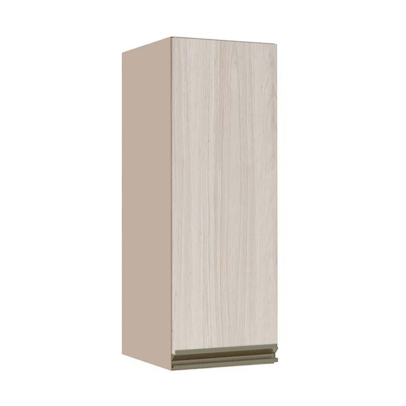 Módulo Armário Aéreo 88x30x34cm 1 Porta 100% MDF Cozinha Modulada Gold J Robel Fendi/Aspen Módulo Armário Aéreo 88x30x34cm 1 Porta 100% MDF Cozinha Modulada Gold J Robel Fendi/Aspen