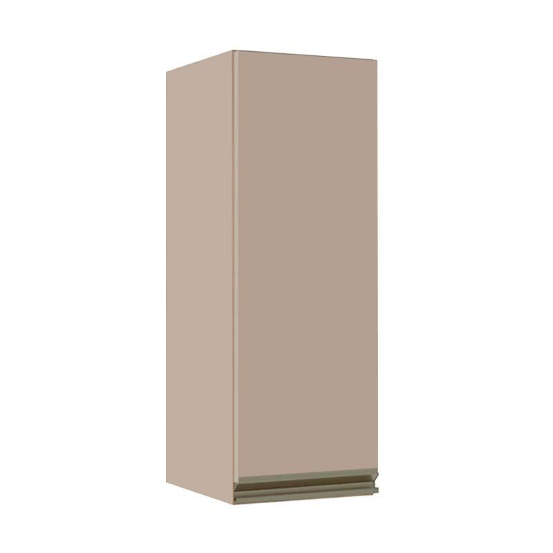 Módulo Armário Aéreo 88x30x34cm 1 Porta 100% MDF Cozinha Modulada Gold J Robel Fendi/Fendi Matte Módulo Armário Aéreo 88x30x34cm 1 Porta 100% MDF Cozinha Modulada Gold J Robel Fendi/Fendi Matte