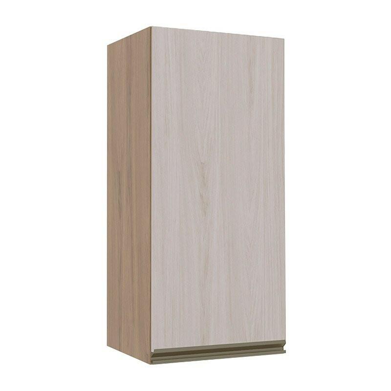 Módulo Armário Aéreo 88x40 1 Porta 100% MDF Cozinha Modulada Gold Robel Hanover/Aspen