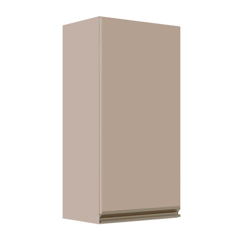 Módulo Armário Aéreo 88x40x34cm 1 Porta 100% MDF Cozinha Modulada Gold J Robel Fendi/Fendi Matte
