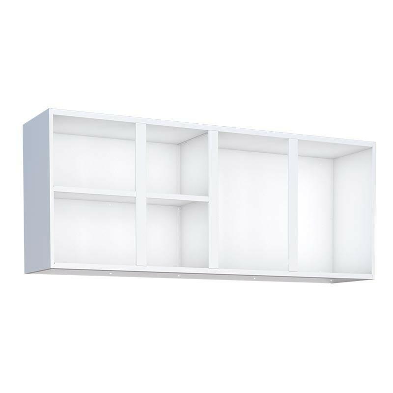 Armário Aéreo de Cozinha Aço 5 Portas Vênus 140 Cozimax Branco
