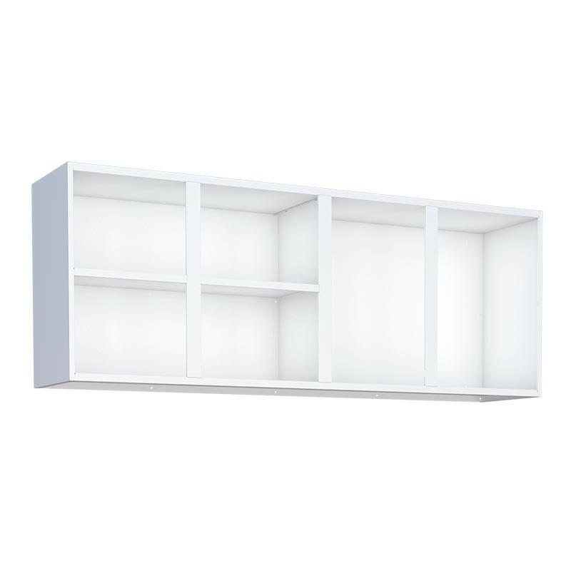 Armário Aéreo de Cozinha Aço 5 Portas Vênus 150 Cozimax Branco