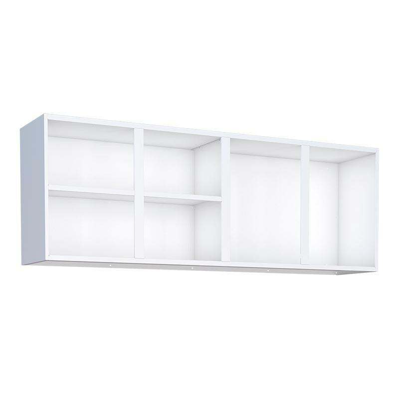 Armário Aéreo de Cozinha Aço 5 Portas Vênus 160 Cozimax Branco
