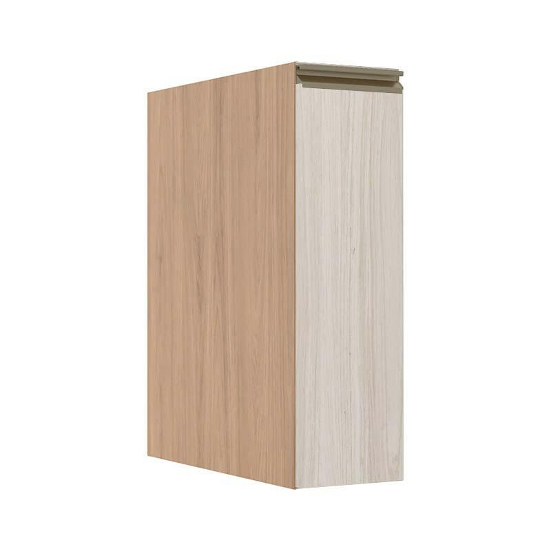 Módulo Balcão 20cm 1 Porta 100% MDF Cozinha Modulada Gold Robel Hanover/Aspen