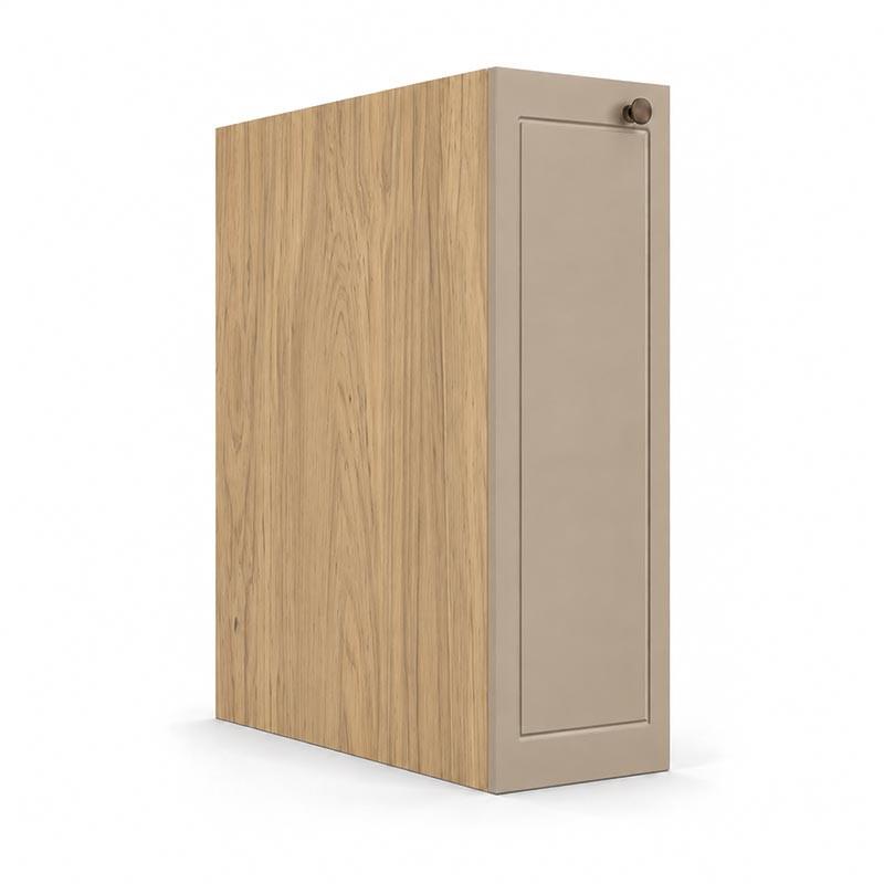 Módulo Balcão 20x68x56cm 1 Porta 100% MDF Cozinha Provence Robel Hanover/Fendi Matte