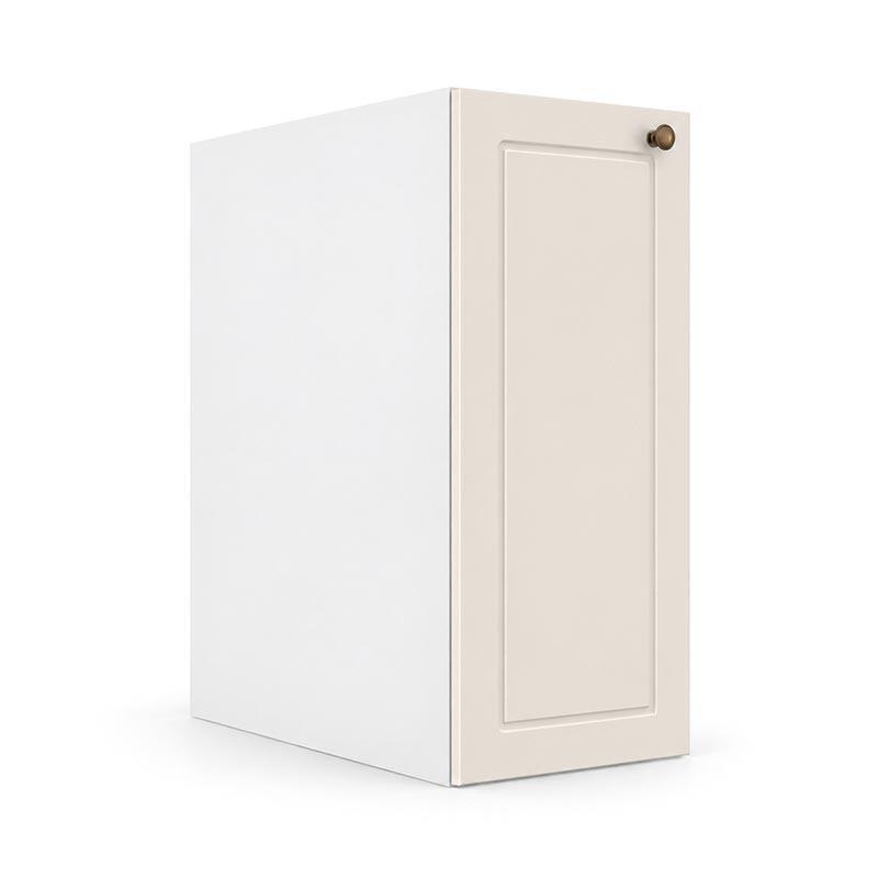 Módulo Balcão Editável Largura 21cm a 39cm x 68x56cm 1 Porta Provence Robel Branco/Off White Matte