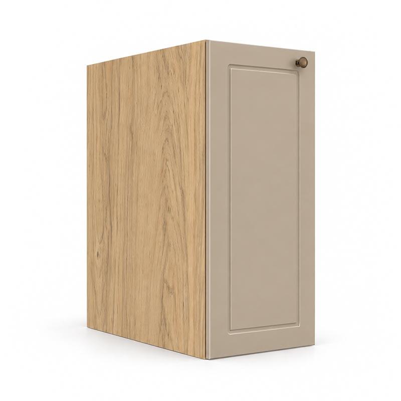 Módulo Balcão 30x68x56cm 1 Porta 100% MDF Cozinha Provence Robel Hanover/Fendi Matte