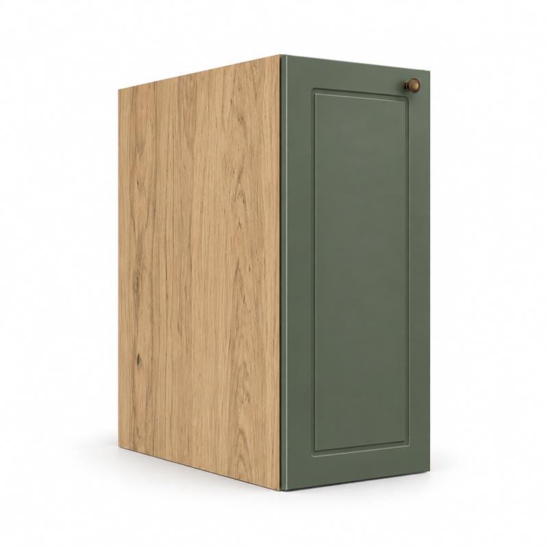 Módulo Balcão 30x68x56cm 1 Porta 100% MDF Cozinha Provence Robel Hanover/Salvia Matte