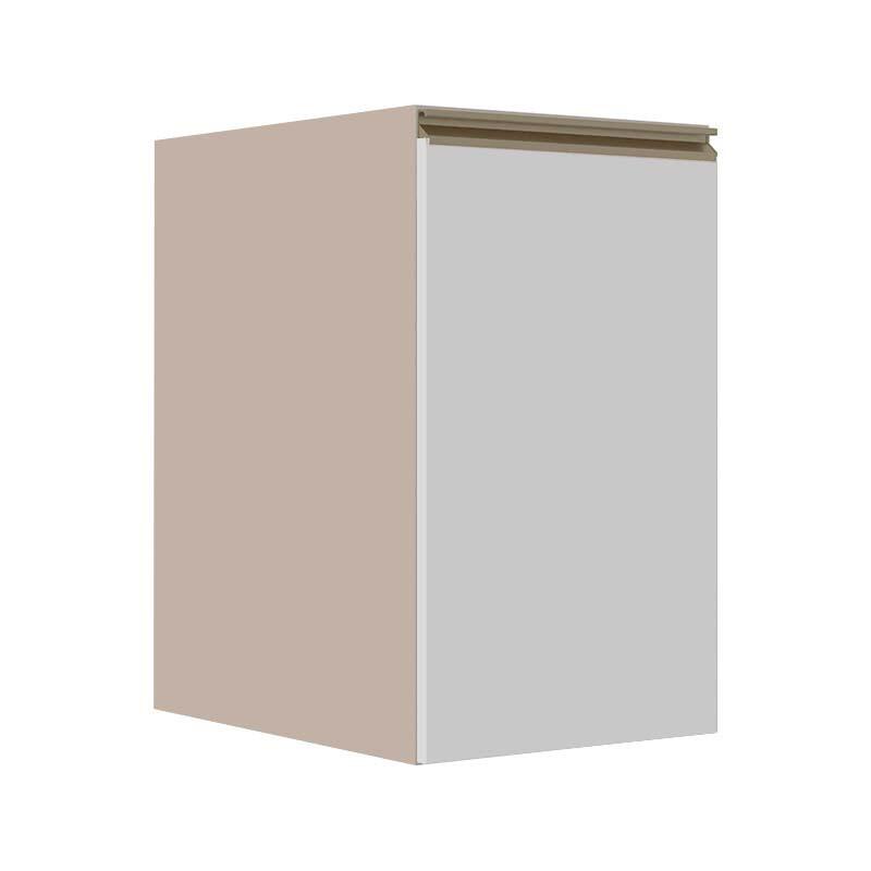 Módulo Balcão 40cm 1 Porta 100% MDF Cozinha Modulada Gold J Robel Fendi/Branco Matte Módulo Balcão 40cm 1 Porta 100% MDF Cozinha Modulada Gold J Robel Fendi/Branco Matte