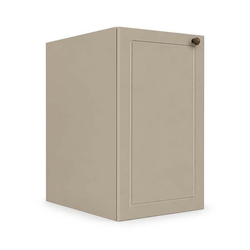Módulo Balcao 40x68x56cm 1 Porta 100% MDF Cozinha Provence Robel Fendi/Fendi Matte