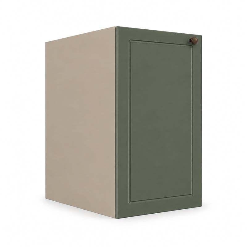 Módulo Balcao 40x68x56cm 1 Porta 100% MDF Cozinha Provence Robel Fendi/Salvia Matte