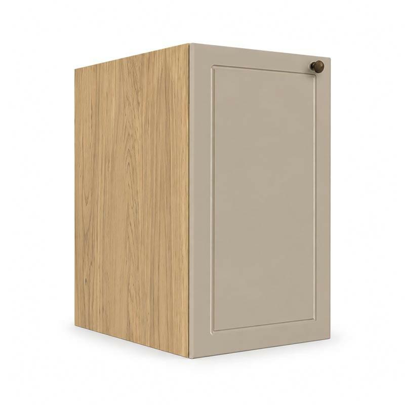 Módulo Balcao 40x68x56cm 1 Porta 100% MDF Cozinha Provence Robel Hanover/Fendi Matte