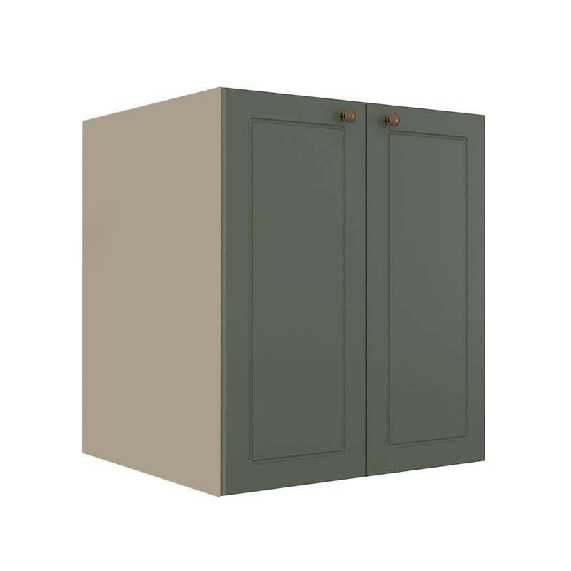 Módulo Balcao 60cm 2 Portas 100% MDF Cozinha Modulada Provence Robel Fendi/Salvia Matte