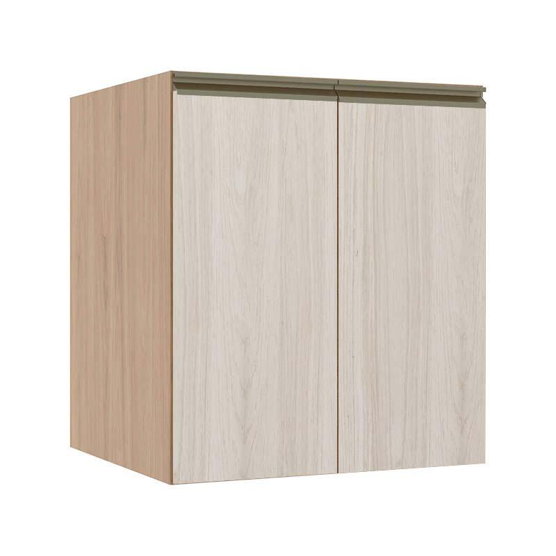 Módulo Balcão 60cm 2 Portas 100% MDF Cozinha Modulada Gold J Robel Hanover/Aspen