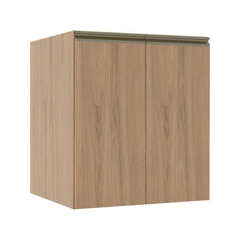 Módulo Balcão 60cm 2 Portas 100% MDF Cozinha Modulada Gold J Robel Hanover/Hanover