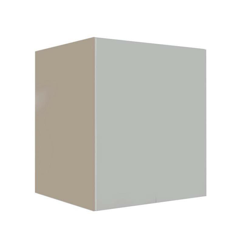 Módulo Balcão 60cm Para Embutir Forno 100% MDF Cozinha Modulada Robel Fendi/Branco Matte