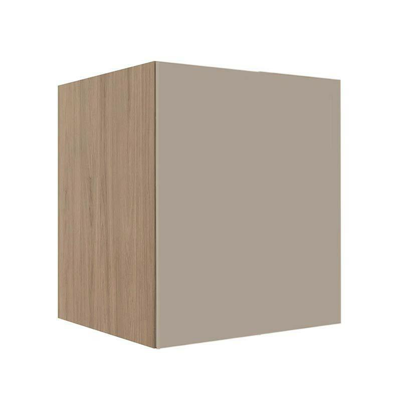 Módulo Balcão 60cm Para Embutir Forno 100% MDF Cozinha Modulada Robel Hanover/Fendi Matte