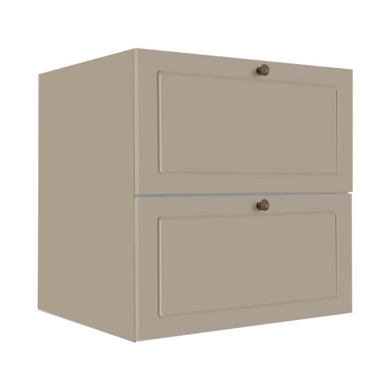 Módulo Balcao 70cm 1 Gaveta 1 Porta Basculante 100% MDF Cozinha Provence Robel Fendi/Fendi Matte