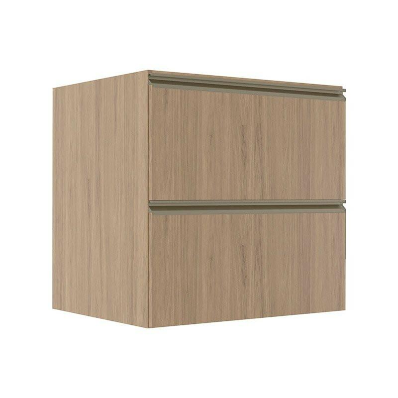 Módulo Balcão 70cm 1 Gaveta 1 Porta Basculante 100% MDF Cozinha Modulada Gold Robel Hanover/Hanover