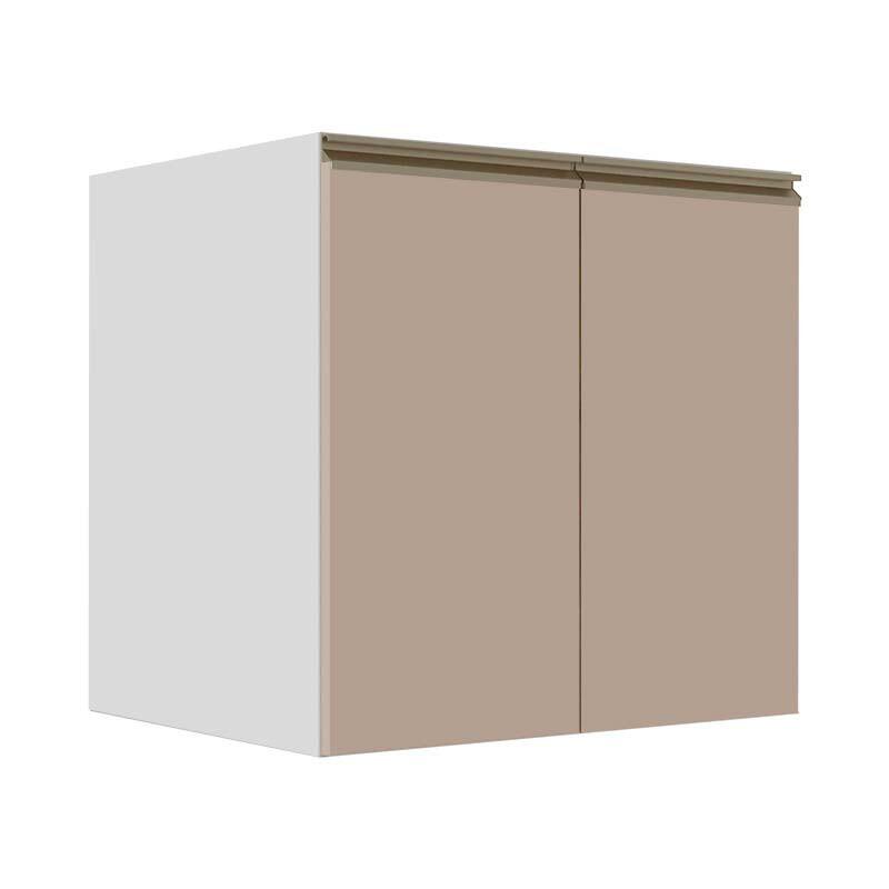 Módulo Balcão 70cm 2 Portas 100% MDF Cozinha Modulada Gold J Robel Branco/Fendi Matte Módulo Balcão 70cm 2 Portas 100% MDF Cozinha Modulada Gold J Robel Branco/Fendi Matte