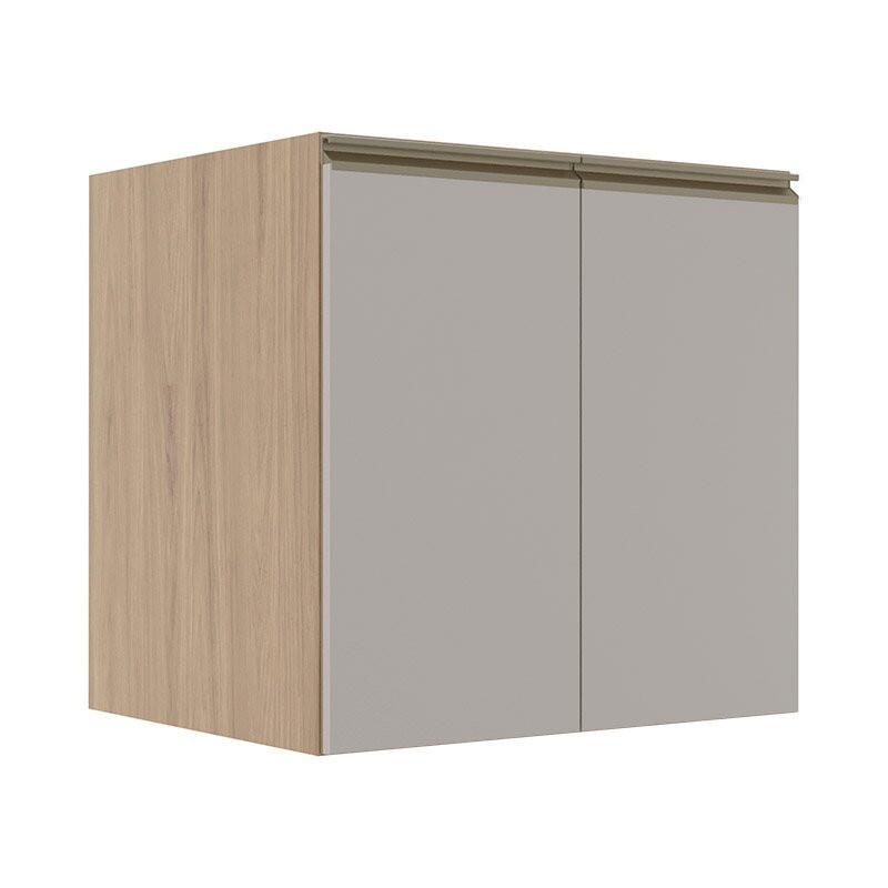 Módulo Balcão 70cm 2 Portas 100% MDF Cozinha Modulada Gold Robel Hanover/Fendi
