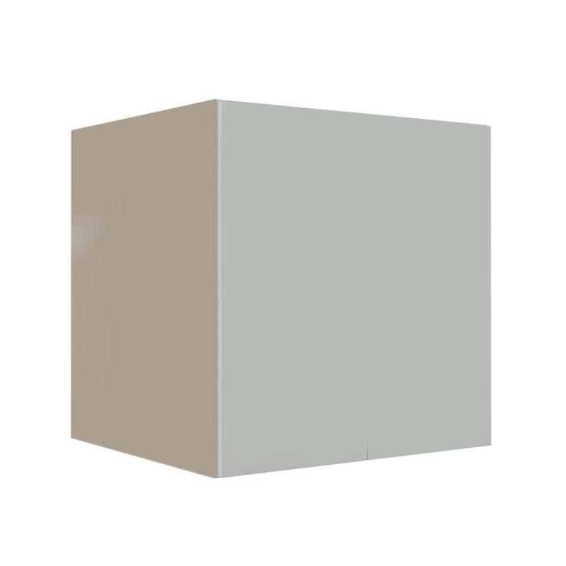 Módulo Balcão 70cm Para Embutir Forno 100% MDF Cozinha Modulada Robel Fendi/Branco Matte