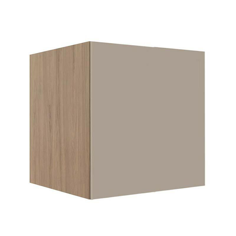 Módulo Balcão 70cm Para Embutir Forno 100% MDF Cozinha Modulada Robel Hanover/Fendi Matte