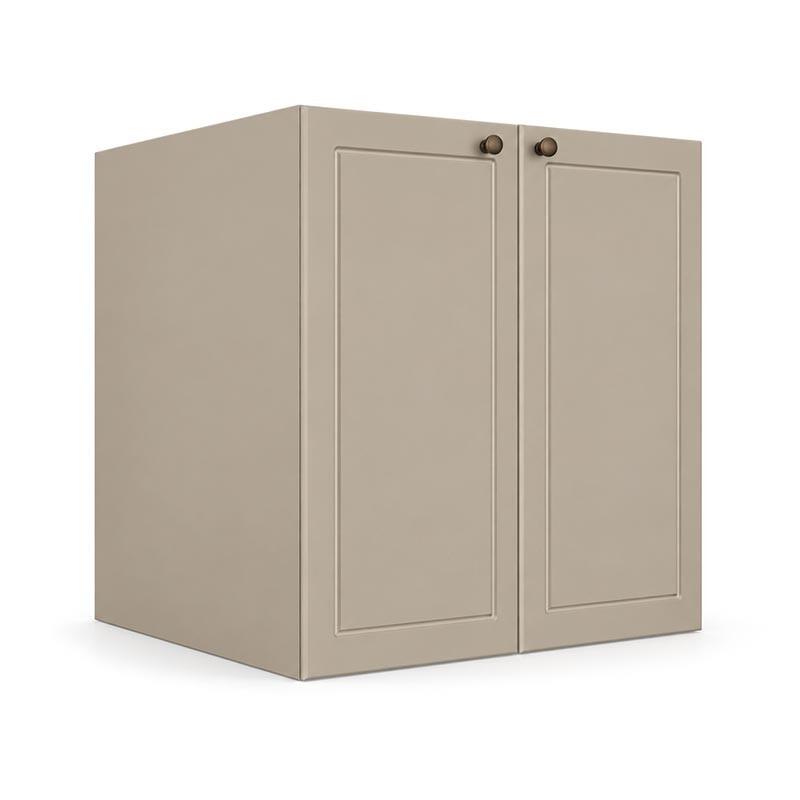 Módulo Balcão 70x68x56cm 2 Portas 100% MDF Cozinha Provence Robel Fendi/Fendi Matte
