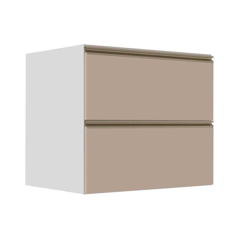 Módulo Balcão 80cm 1 Gaveta 1 Porta Basculante 100% MDF Cozinha Modulada Gold J Robel Branco/Fendi Matte Módulo Balcão 80cm 1 Gaveta 1 Porta Basculante 100% MDF Cozinha Modulada Gold J Robel Branco/Fendi Matte