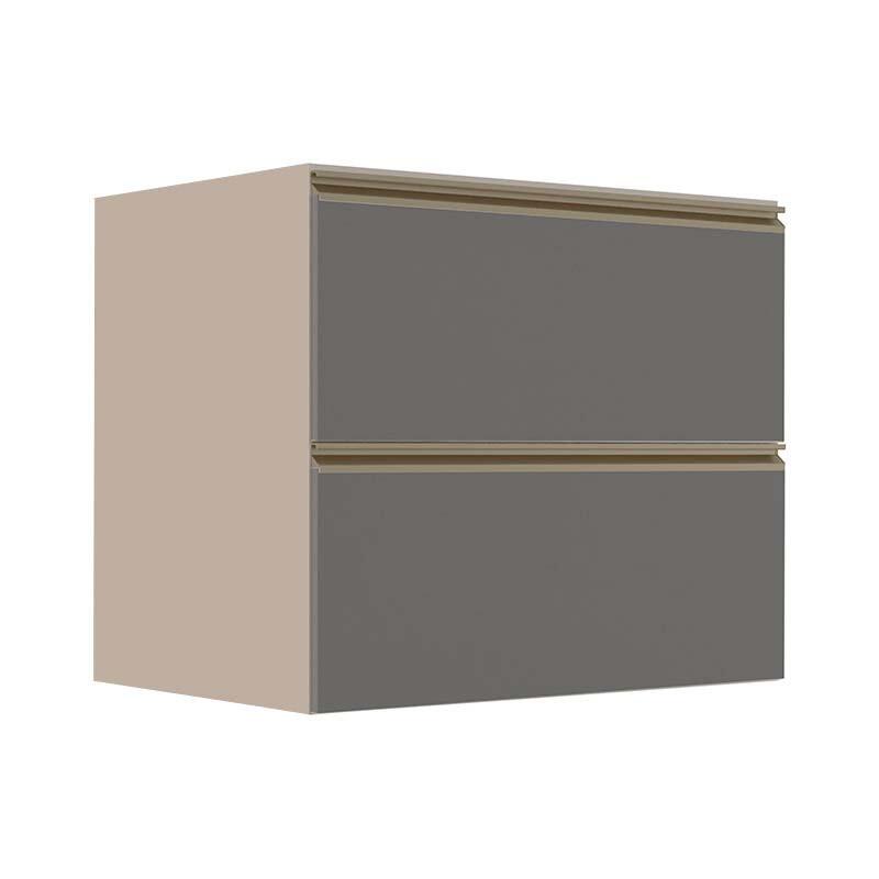 Módulo Balcão 80cm 1 Gaveta 1 Porta Basculante 100% MDF Cozinha Modulada Gold J Robel Fendi/Cinza Matte Módulo Balcão 80cm 1 Gaveta 1 Porta Basculante 100% MDF Cozinha Modulada Gold J Robel Fendi/Cinza Matte