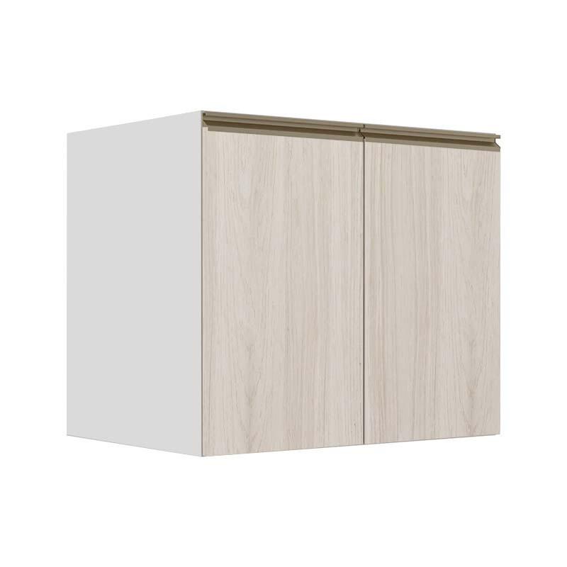 Módulo Balcão 80cm 2 Portas 100% MDF Cozinha Modulada Gold J Robel Branco/Aspen Módulo Balcão 80cm 2 Portas 100% MDF Cozinha Modulada Gold J Robel Branco/Aspen