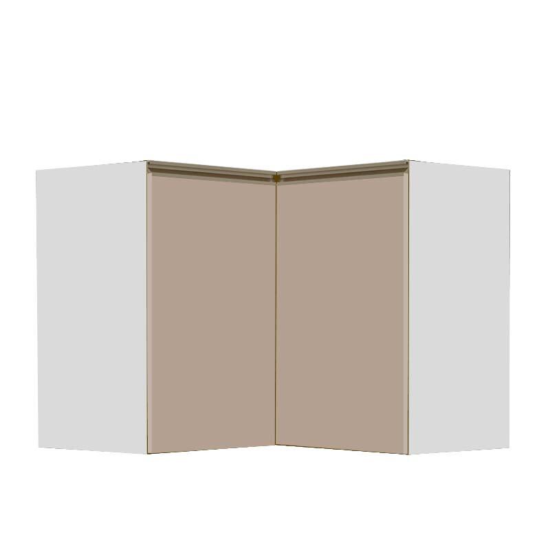 Módulo Balcao de Canto L 94x96cm 100% MDF Cozinha Modulada Gold J Robel Branco/Fendi Matte Módulo Balcao de Canto L 94x96cm 100% MDF Cozinha Modulada Gold J Robel Branco/Fendi Matte