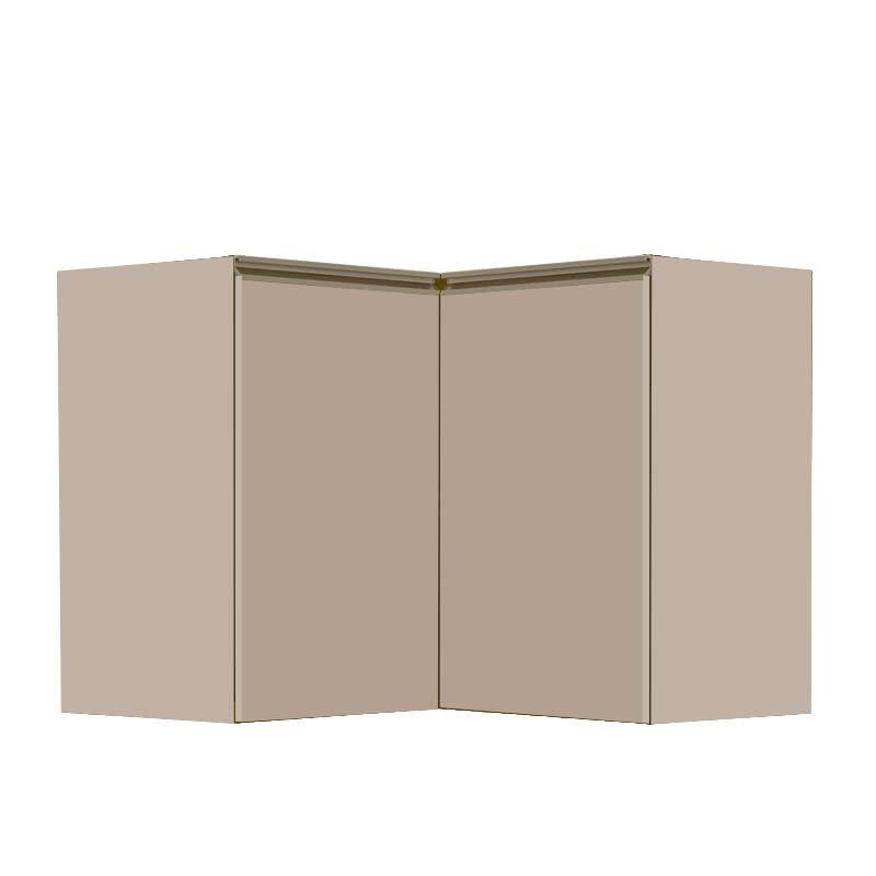 Módulo Balcao de Canto L 94x96cm 100% MDF Cozinha Modulada Gold J Robel Fendi/Fendi Matte Módulo Balcao de Canto L 94x96cm 100% MDF Cozinha Modulada Gold J Robel Fendi/Fendi Matte